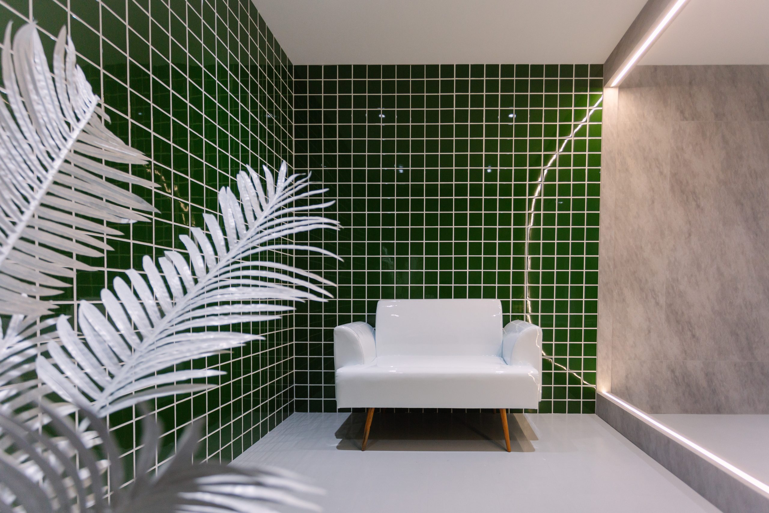 สตูดิโอให้เช่าธีมสีเขียวธรรมชาติ