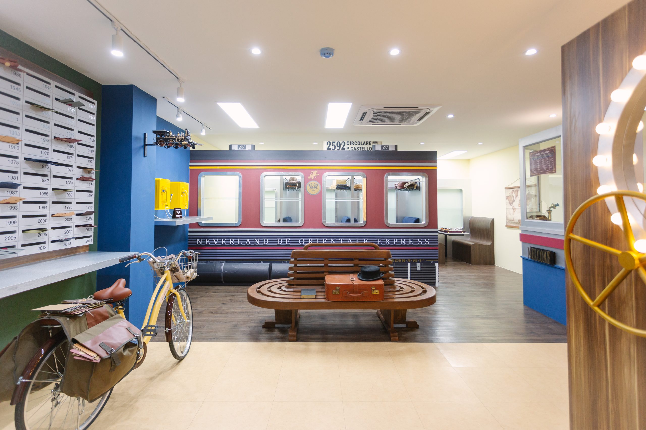 Train Station สตูดิโอให้เช่าธีมสถานีรถไฟวินเทจ