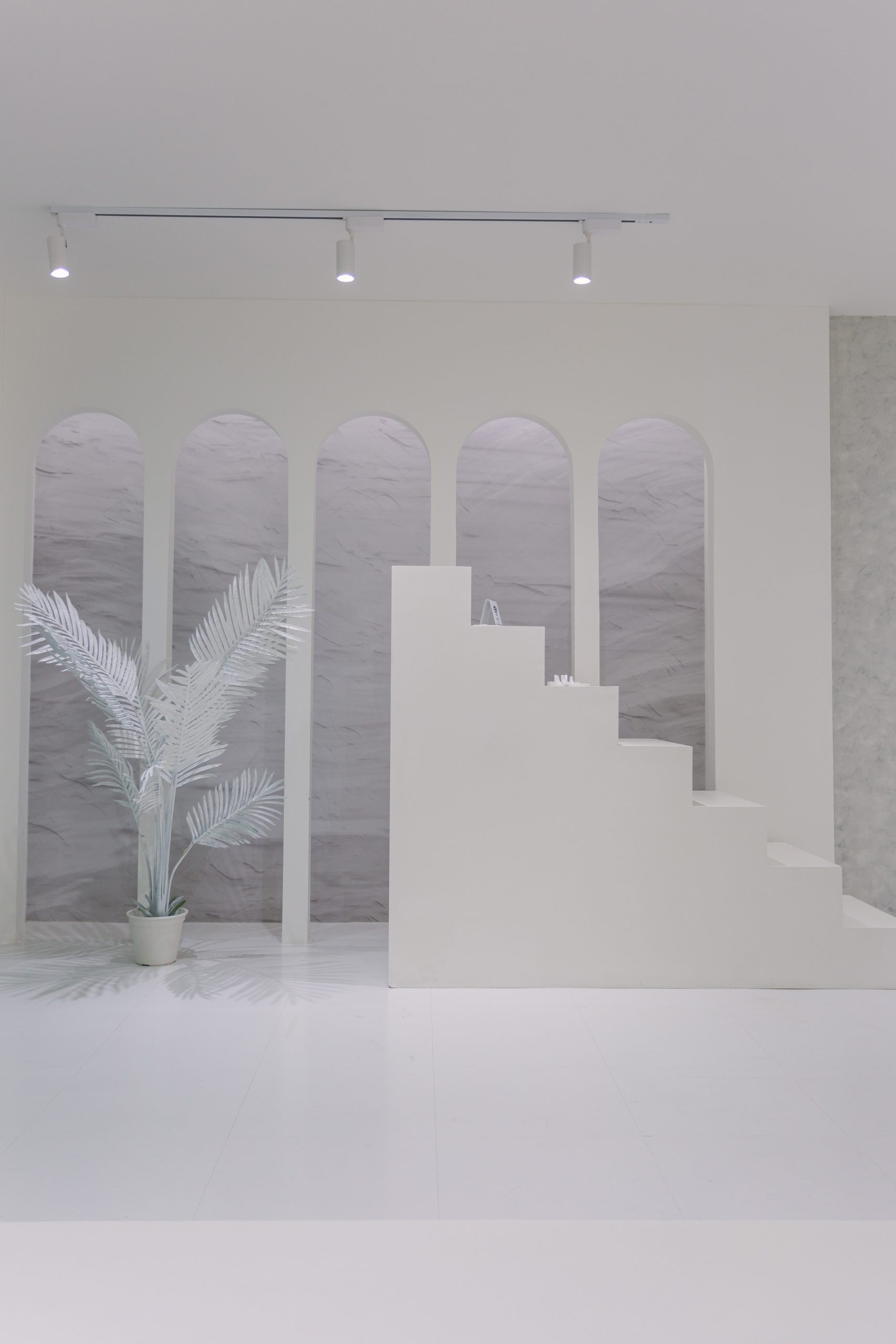 สตูดิโอเสาโรมันสีขาวคลาสสิก สตูดิโอให้เช่า สตูดิโอถ่ายรูป สตูดิโอถ่ายภาพสีขาว