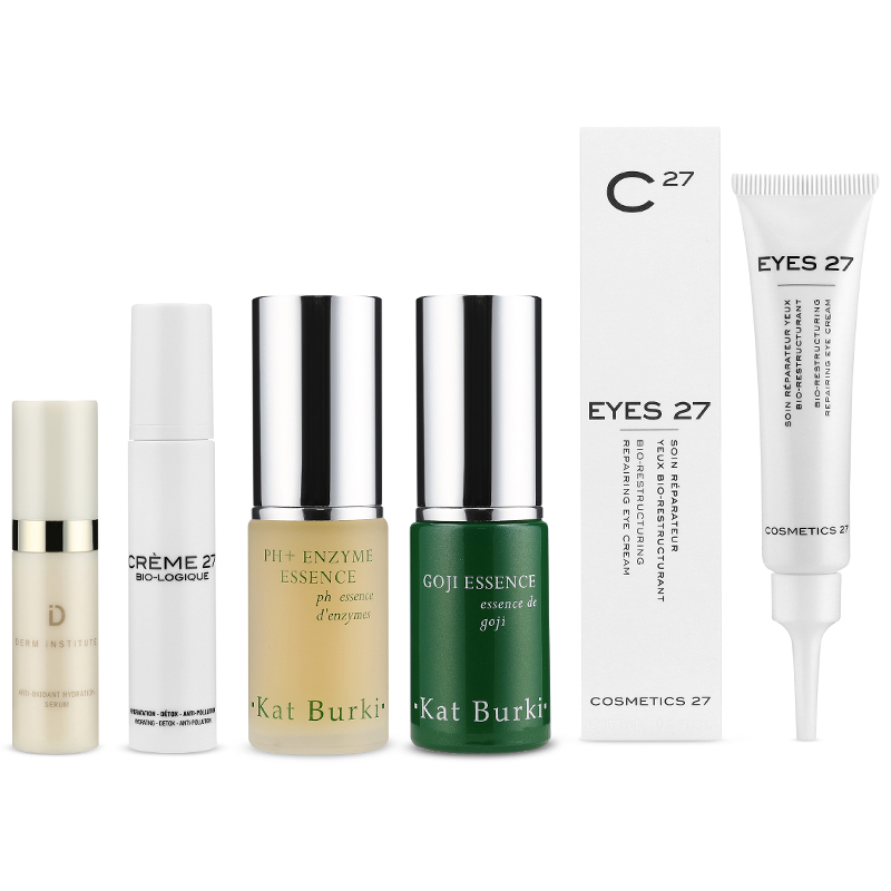 ถ่ายรูปสินค้า ถ่ายภาพสินค้า เครื่องสำอางค์ พื้นขาว พื้นใส ได้คัต